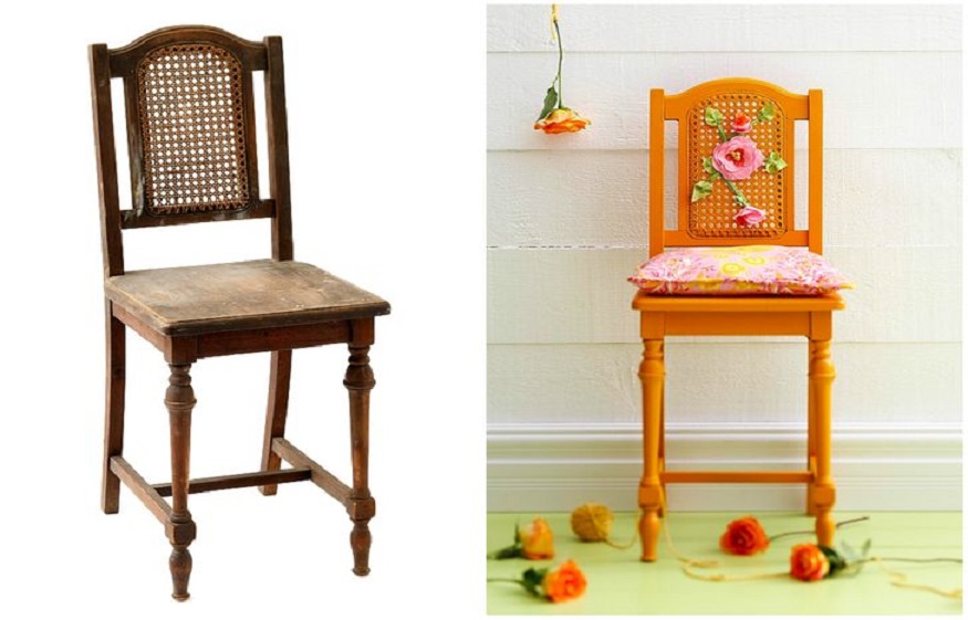 Transform The Old Chair Into A New And Attractive One